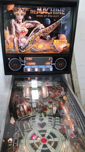 The Machine Bride of Pinbot by Williams