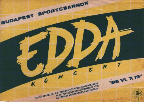 Edda Művek jegy Edda Művek jegy