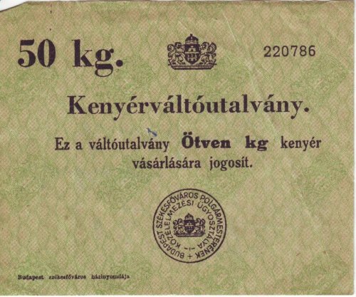 Kenyérváltó 50 kg-hoz