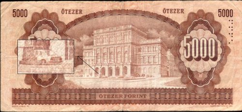 Ötezer forint régi