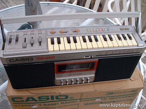 Casio ck 200 rádiós magnó Casio ck 200 rádiós magnó