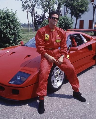 Sylvester Stallone - Ferrari F40