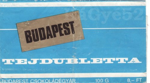 Tejdubletta csokipapír