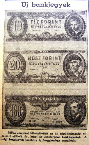 Új bankjegyek forintok Új bankjegyek forintok