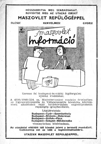 MASZOVLET reklám MASZOVLET reklám