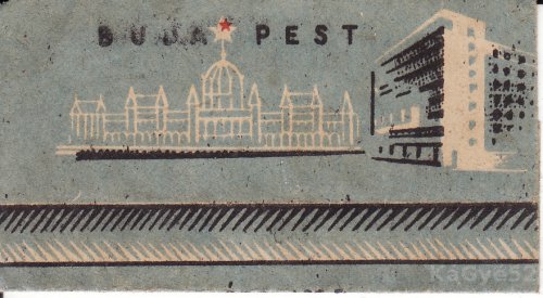 Budapest csokipapír