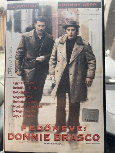 Fedőneve: Donnie Brasco vhs kazetta