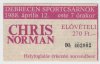 Chris Norman koncertjegy