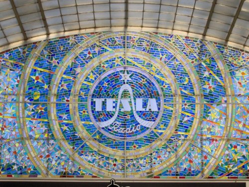 Tesla rádió mozaik