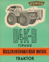 Dutra traktor - D4K-B prospektus
