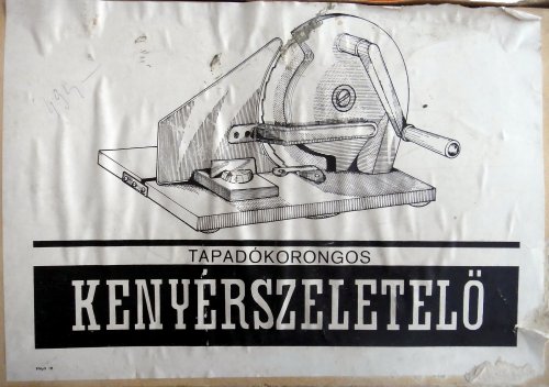 Tapadókorongos Kenyérszeletelő
