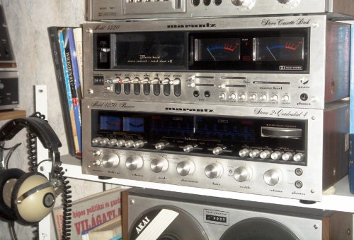 Marantz 4230 kvadrofón reveiver és 5220 szereó kazettás deck