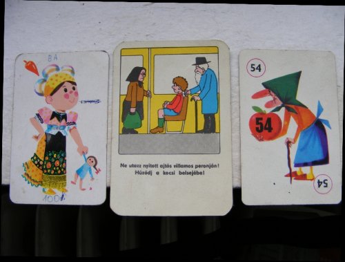 gyermek kártyák