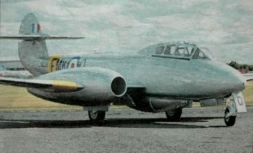 Gloster Meteor T7 WA591