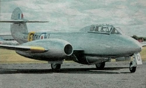 Gloster Meteor T7 WA591 Gloster Meteor T7 WA591