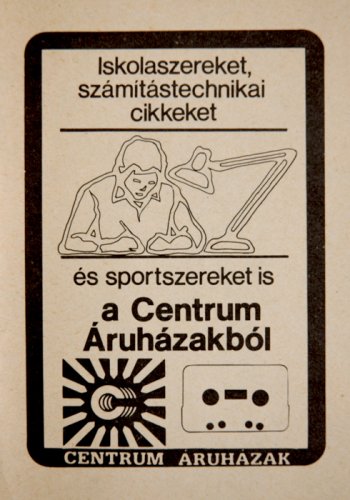 Centrum Áruház reklám