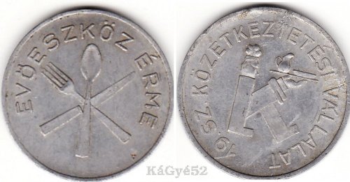 Evőeszköz érme