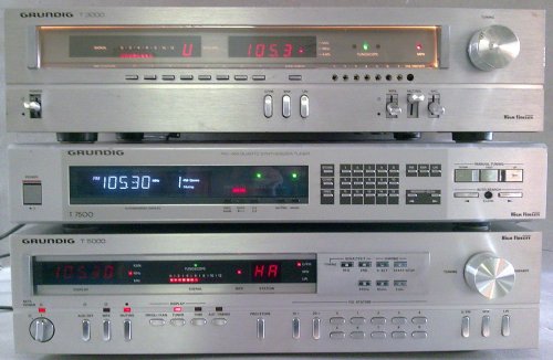 Grundig tunerek működés közben