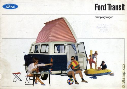 Ford Transit Campingwagen prospektus Ford Transit Campingwagen prospektus