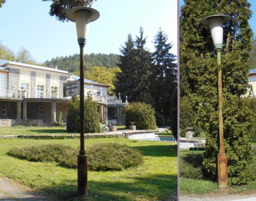 Kalapos utcai lámpa