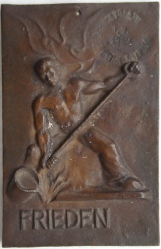 FRIEDEN fém relief FRIEDEN fém relief