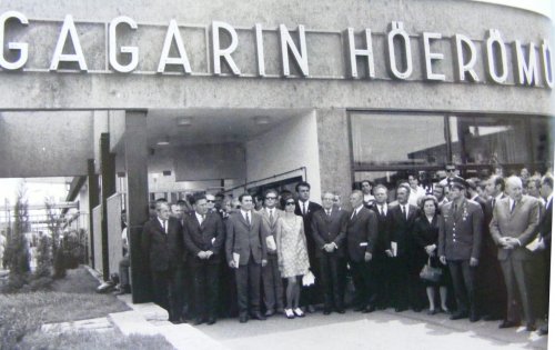 Gagarin hőerőmű avatása