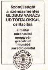 Globus varázs üdítőitalok