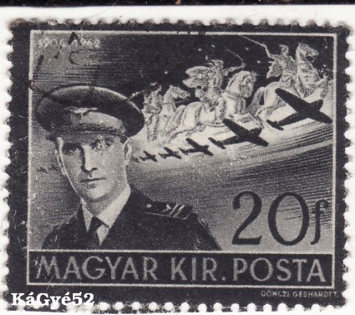 Kormányzóhelyettesi gyászbélyeg