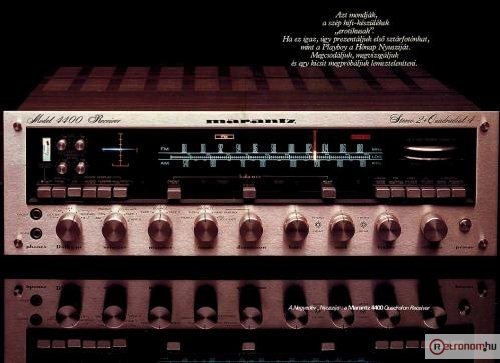 1979-es Hifi Magazin Poszter (Marantz Model 4400)