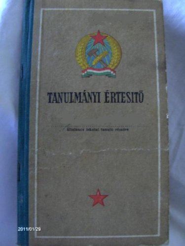 Tanulmányi értesítő Tanulmányi értesítő