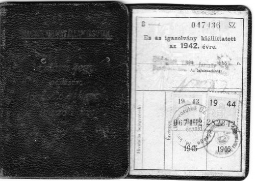 MÁV féláru jegy váltására jogosító arcképes igazolvány