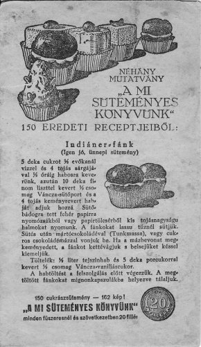 Váncza sütőpor reklám