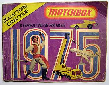 Matchbox katalógus 1975