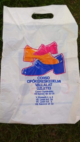 Corso cipő reklámzacskó Corso cipő reklámzacskó