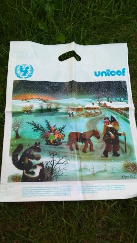 Unicef reklámzacskó Unicef reklámzacskó