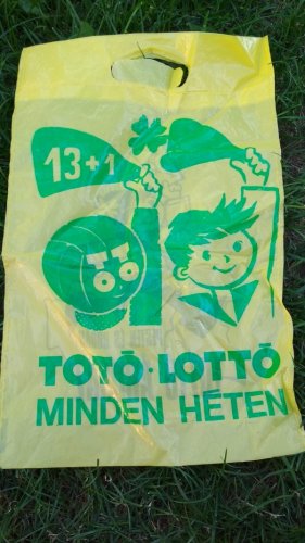 Lotto reklámzacskó Lotto reklámzacskó