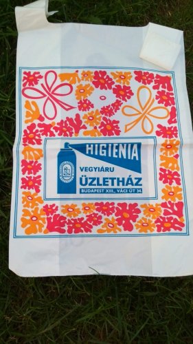 Higienia vegyiáru reklámzacskó Higienia vegyiáru reklámzacskó