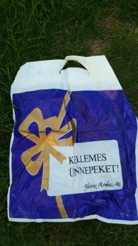 Fehérvár áruház reklámzacskó Fehérvár áruház reklámzacskó