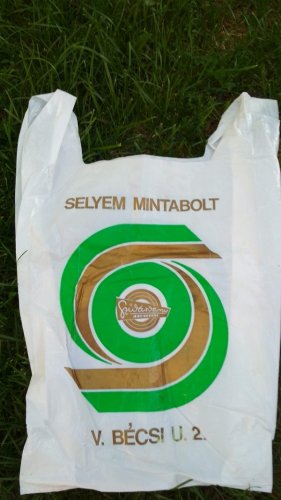 Szivárvány Áruház reklámzacskó Szivárvány Áruház reklámzacskó