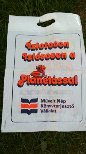 Planétás reklámzacskó Planétás reklámzacskó