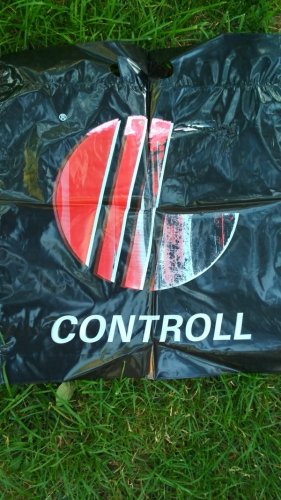 Controll reklámzacskó