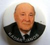 Kádár János kitűző