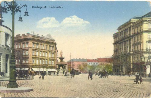 Kálvin tér képeslap Kálvin tér képeslap