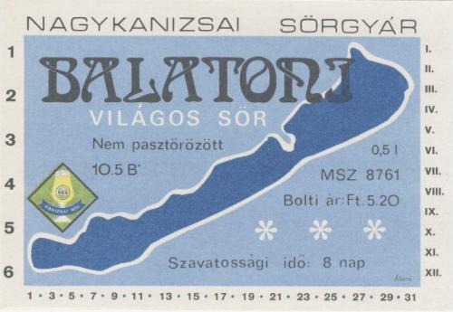 Balatoni világos sör Balatoni világos sör