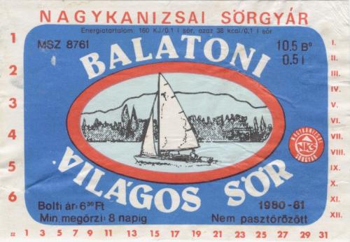 Balatoni világos sör Balatoni világos sör