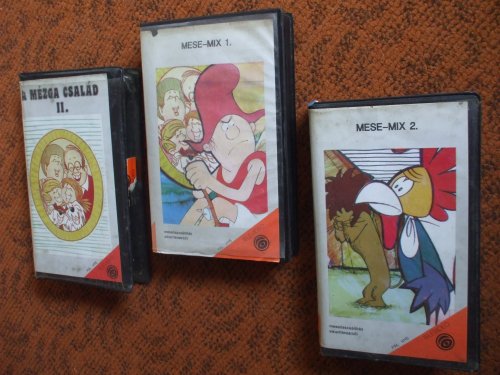 Vhs kazetták Vhs kazetták