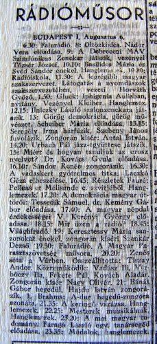 Rádióműsor Rádióműsor