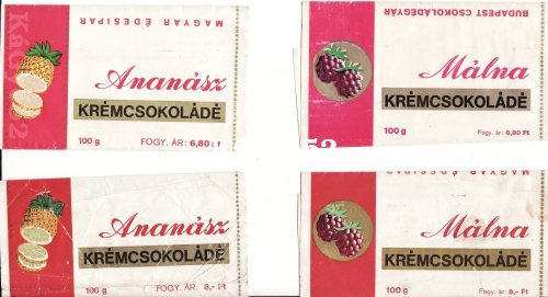 Krémcsokoládé csokipapír