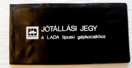 Lada jótállási jegy