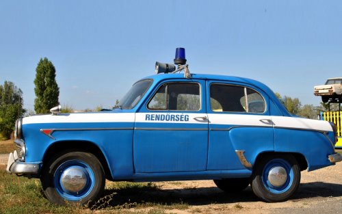 Moszkvics 407 rendőrautó Moszkvics 407 rendőrautó